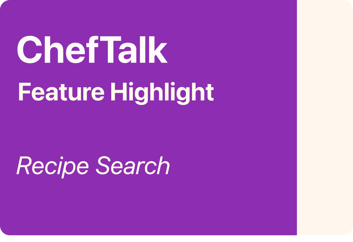 Search for Recipes from the Blogs You Love