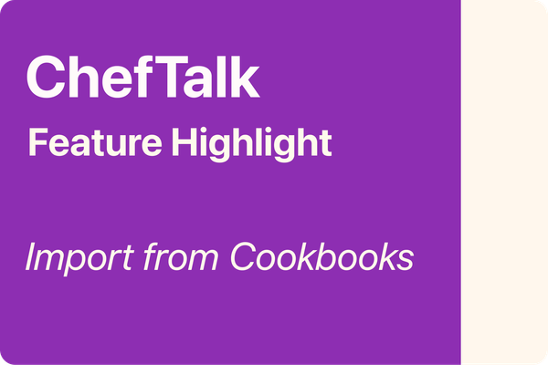 Capture Cookbook Recipes